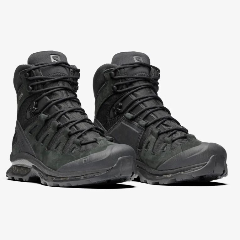 Salomon Quest 4d GTX Advanced Turisticke Topanky Panske Čierne | SK 4UGBSW